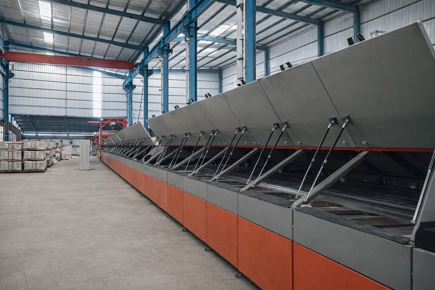 Aplikasi Atap FRP Pada Pabrik Produksi